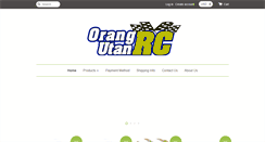 Desktop Screenshot of orangutan-rc.com